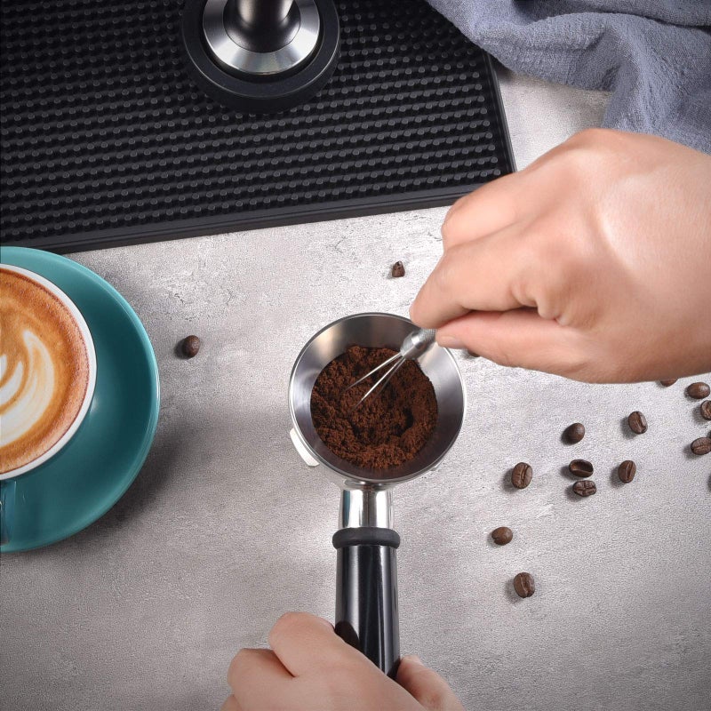 MATOW Espresso Coffee Stirrer  MATOW Stainless Steel Mini Whisk for Espresso Stirring Distribution - Professional Coffee Powder Stirring Tool - Image 5